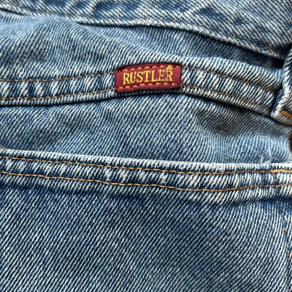 Reworked Rustler Jeans 30X32 - Picture 4 of 5
